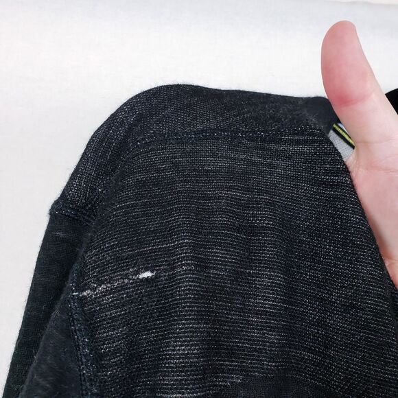 Smartwool Sweater Mens XL Intraknit Thermal Merino Crew Base Layer Gray Winter - Picture 9 of 12